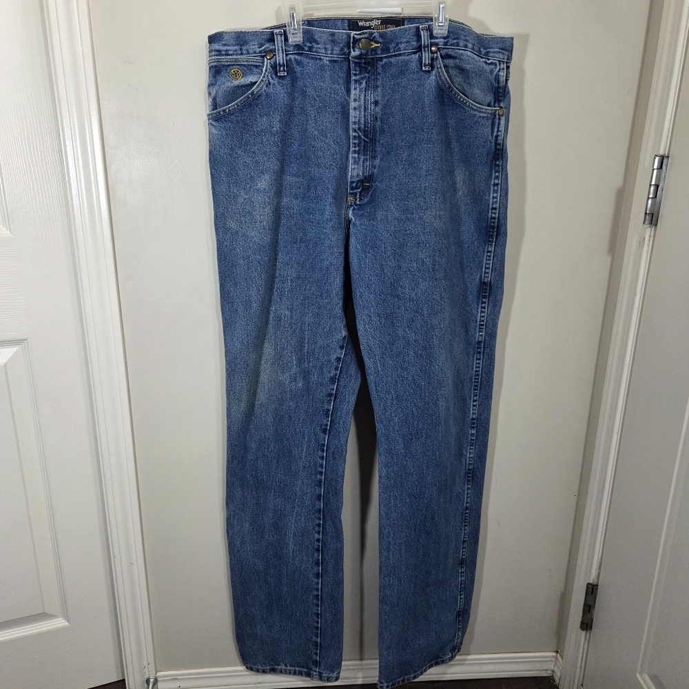 Wrangler George Strait Cowboy Cut Collection Mens Jeans Size 38x36